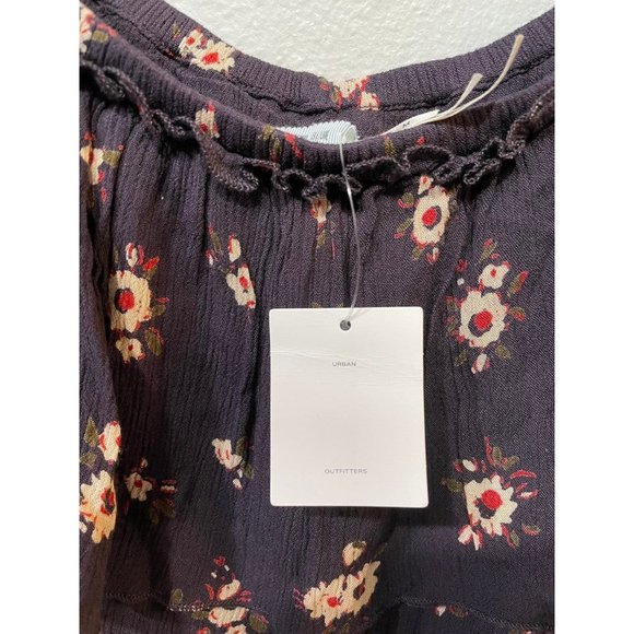 NWT Kimchi Blue by Urban Outfitters Rafina Off-The-Shoulder Ruffle Dress Medium - Picture 6 of 16